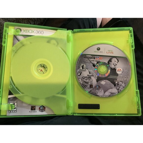 Madden NFL 07 Hall Of Fame Edition Xbox 360 Complete In Case With Bonus Disc - Picture 4 of 7